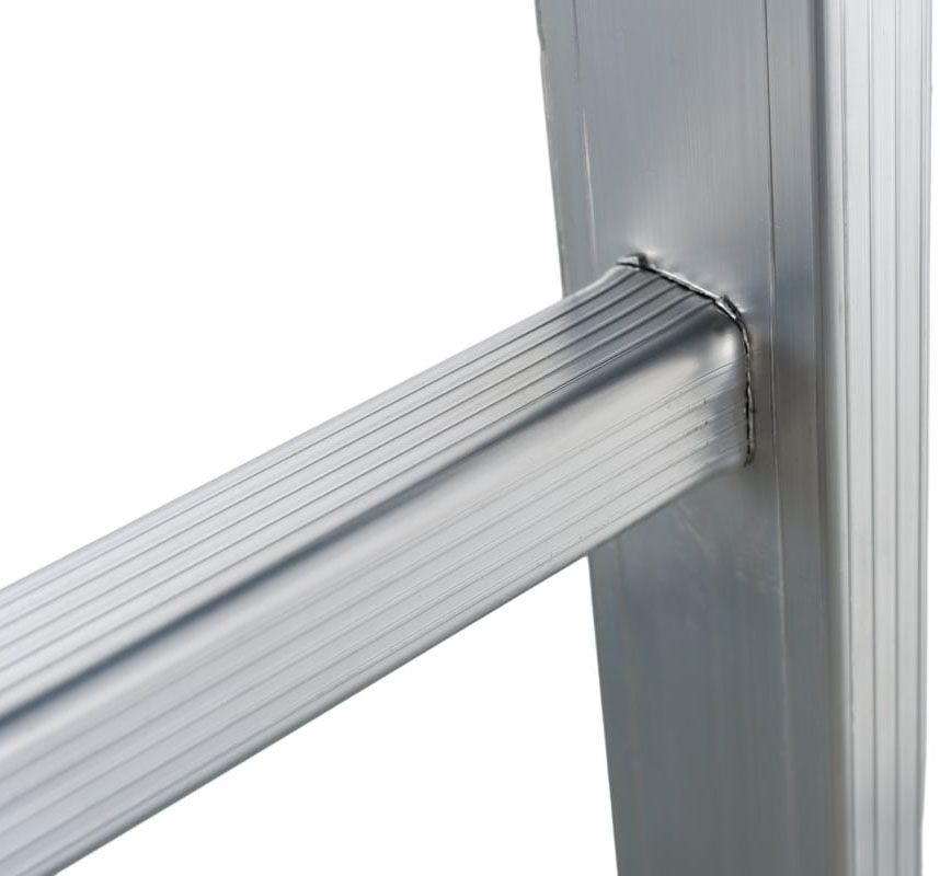 Лестница односекционная "СТАНДАРТ" 1×9, алюминий - фото